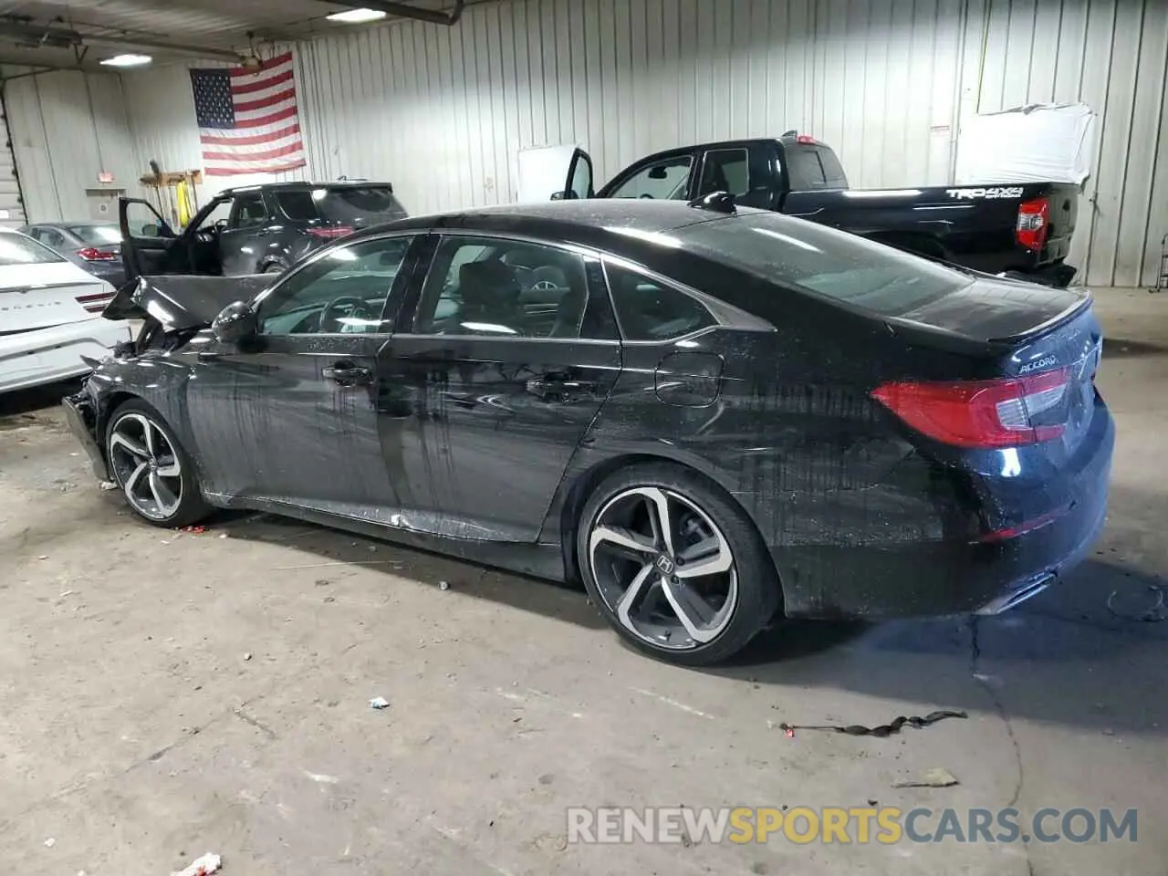 2 Photograph of a damaged car 1HGCV1F32NA073959 HONDA ACCORD 2022