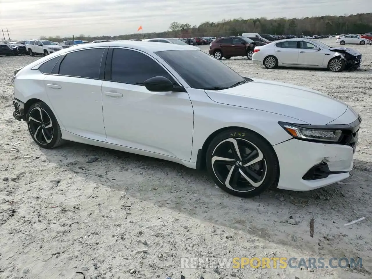4 Photograph of a damaged car 1HGCV1F32NA100903 HONDA ACCORD 2022