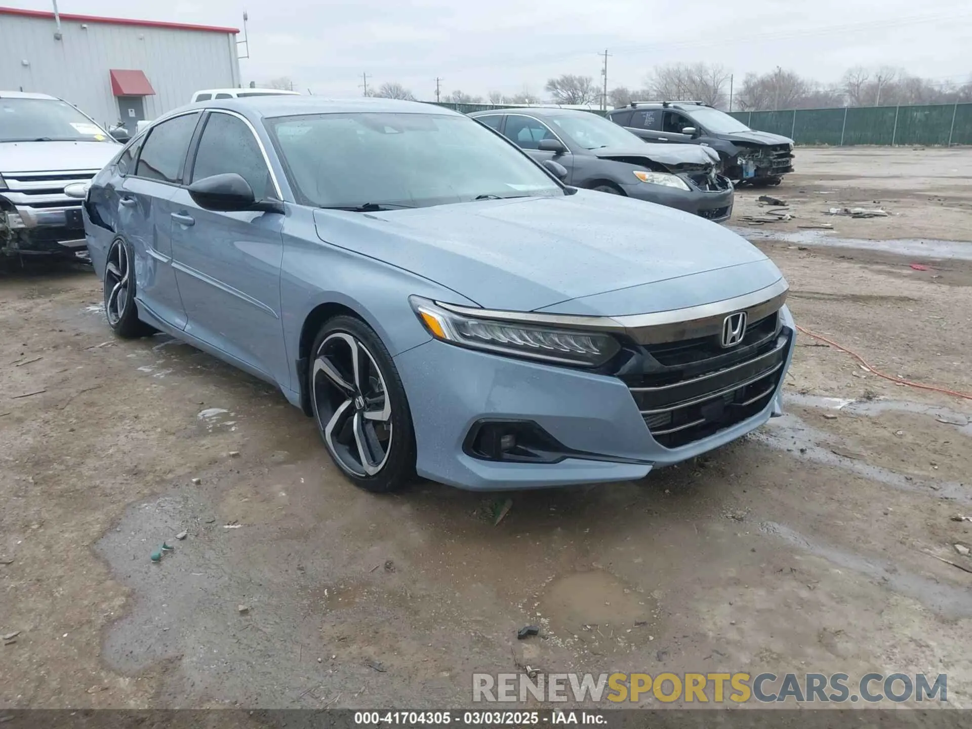 1 Photograph of a damaged car 1HGCV1F32NA109021 HONDA ACCORD 2022
