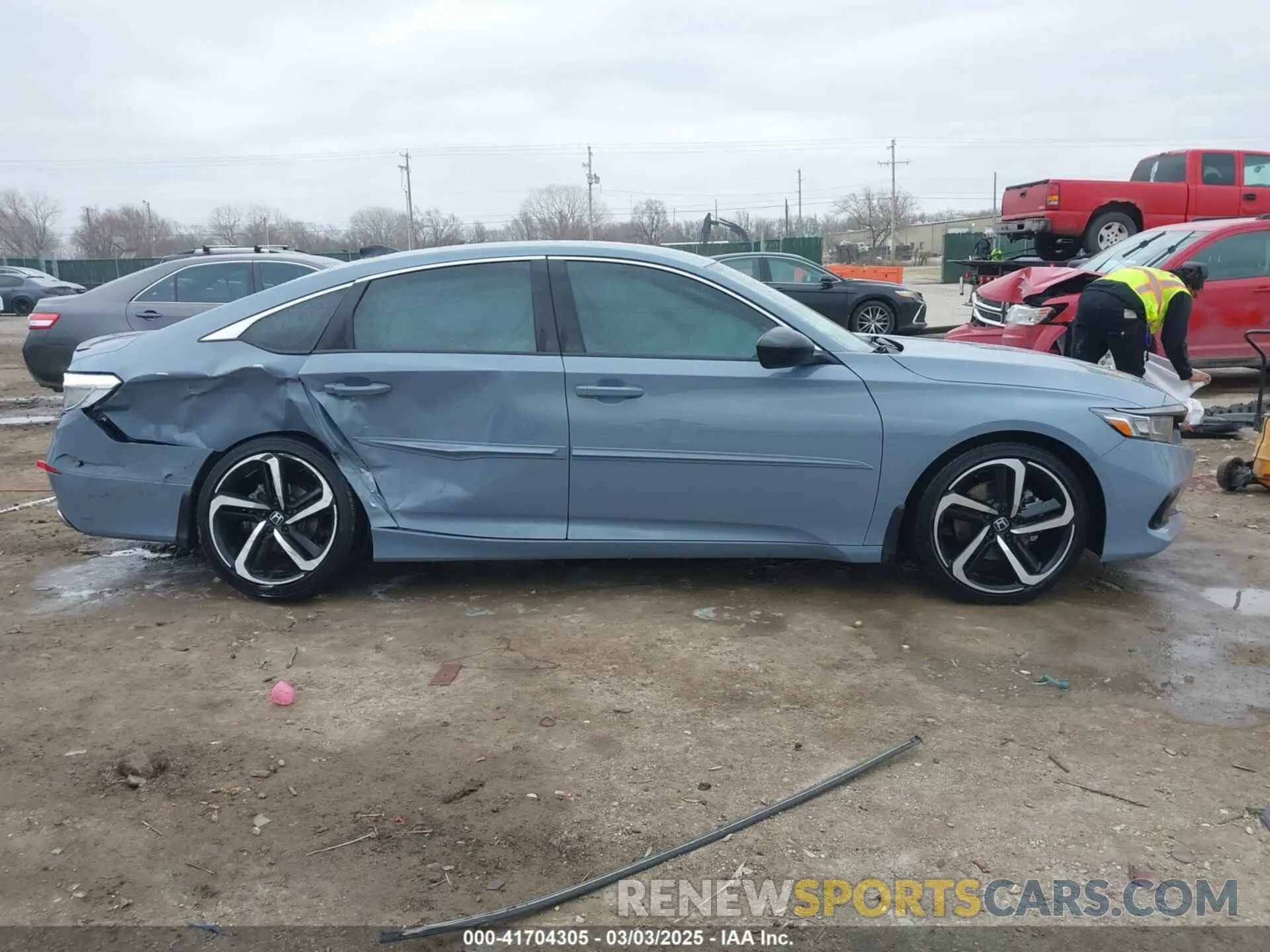 13 Photograph of a damaged car 1HGCV1F32NA109021 HONDA ACCORD 2022