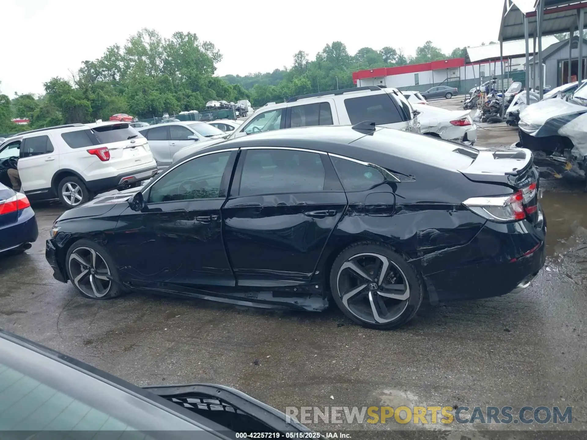 14 Photograph of a damaged car 1HGCV1F32NA111237 HONDA ACCORD 2022