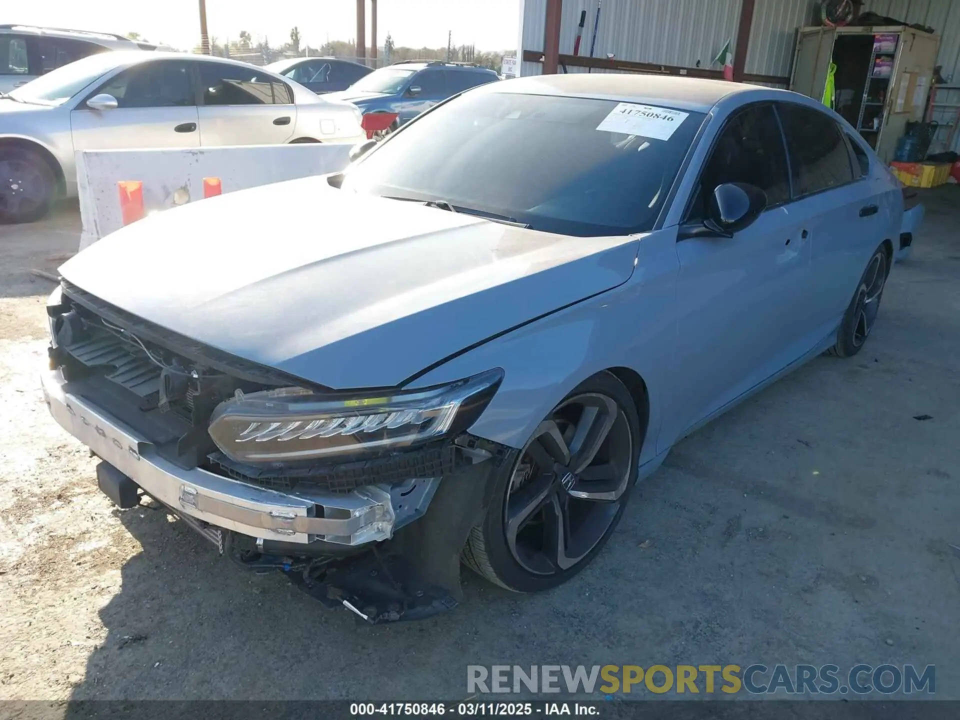 2 Photograph of a damaged car 1HGCV1F33NA005850 HONDA ACCORD 2022