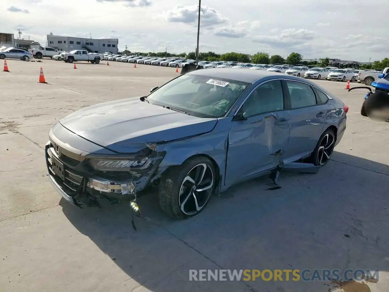 1 Photograph of a damaged car 1HGCV1F33NA006240 HONDA ACCORD 2022