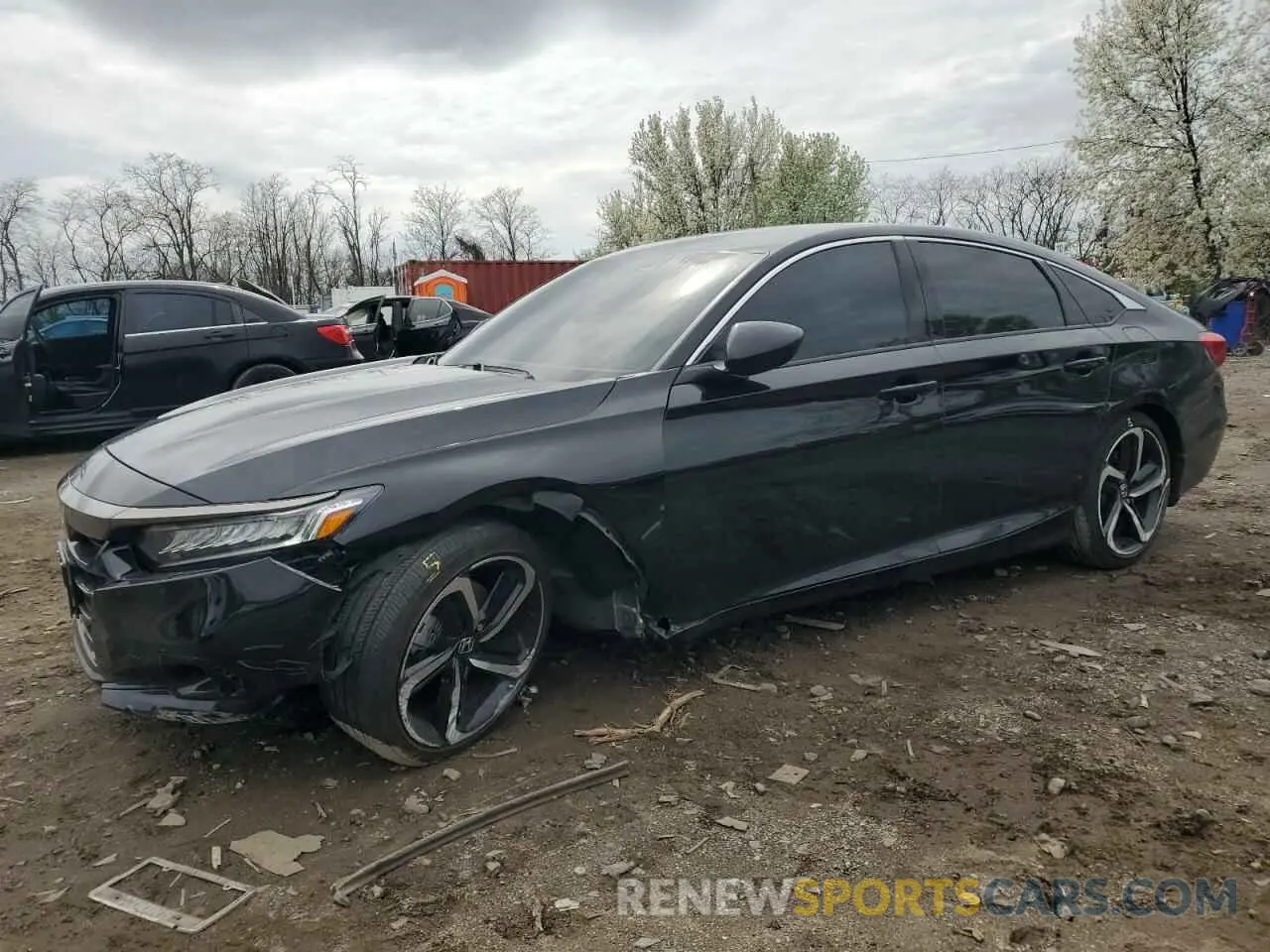 1 Photograph of a damaged car 1HGCV1F33NA012250 HONDA ACCORD 2022