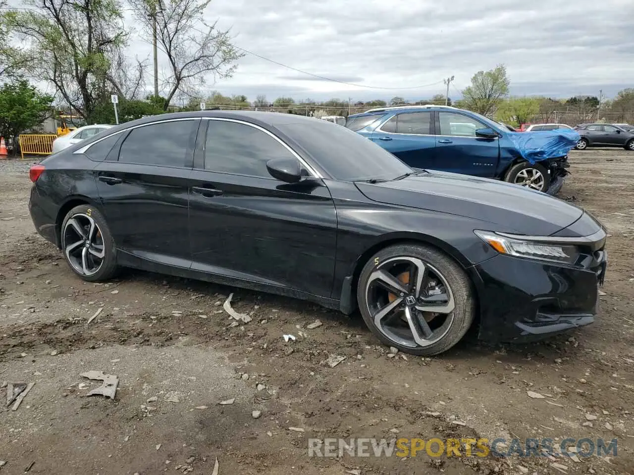 4 Photograph of a damaged car 1HGCV1F33NA012250 HONDA ACCORD 2022