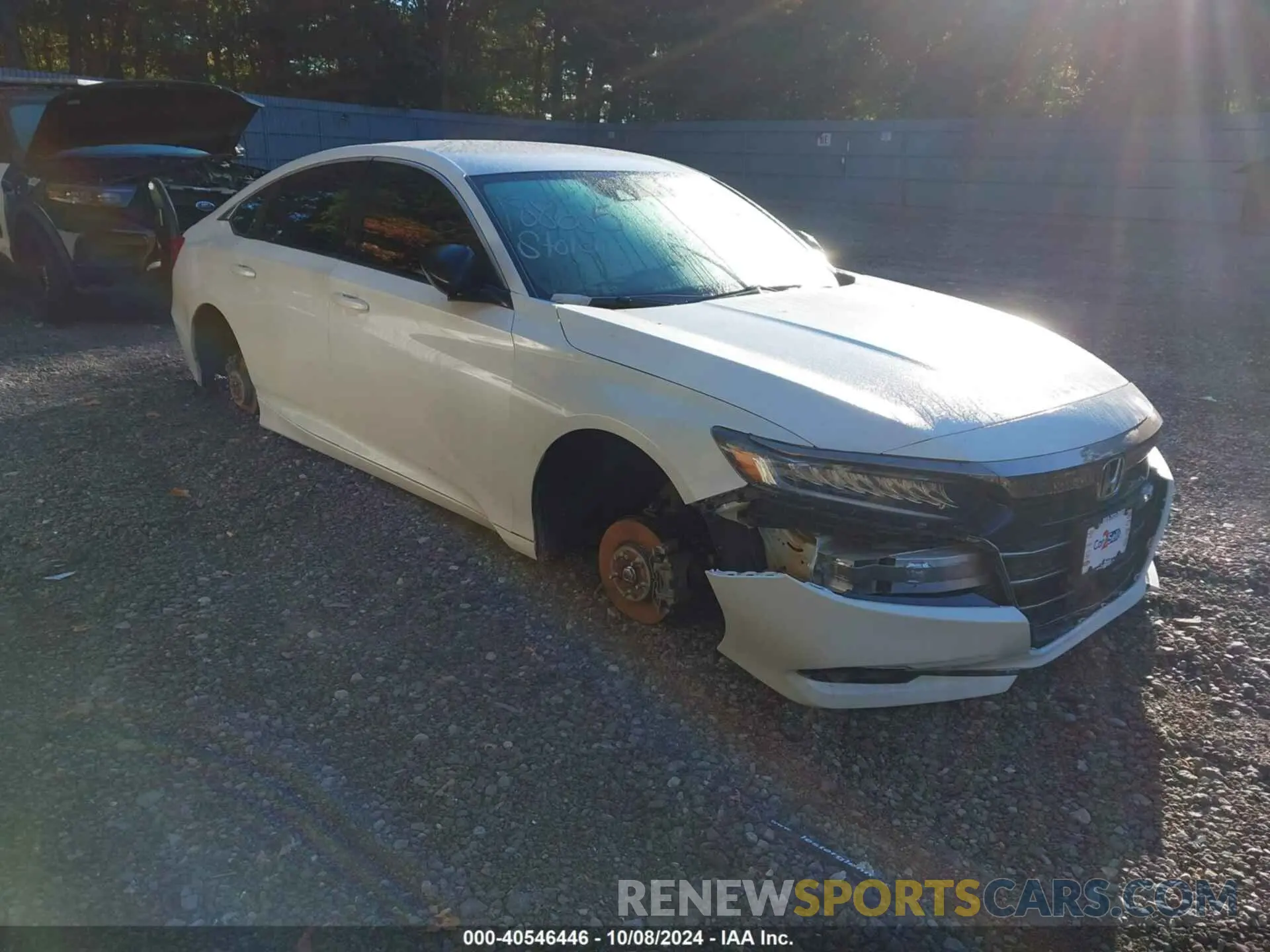 1 Photograph of a damaged car 1HGCV1F33NA024320 HONDA ACCORD 2022