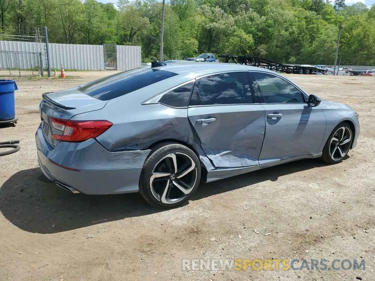 3 Photograph of a damaged car 1HGCV1F33NA035494 HONDA ACCORD 2022