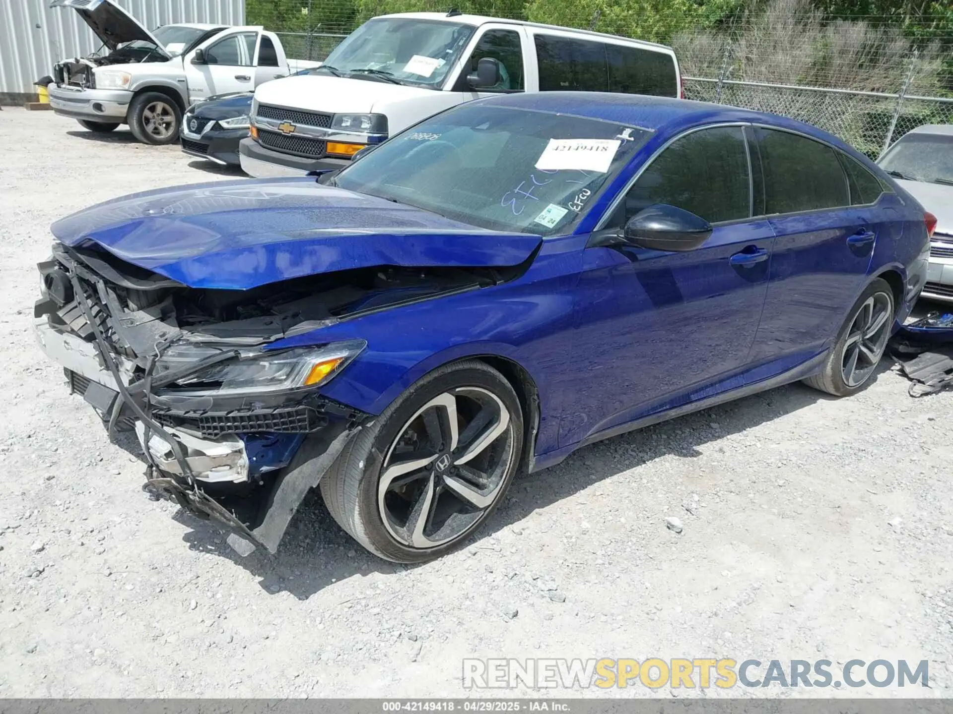 2 Photograph of a damaged car 1HGCV1F33NA038928 HONDA ACCORD 2022
