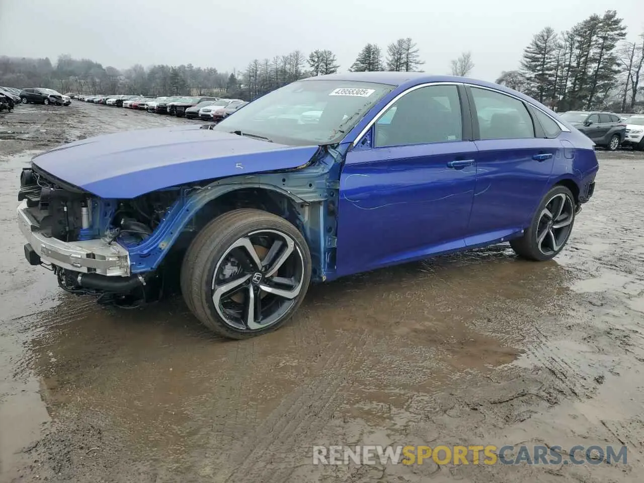 1 Photograph of a damaged car 1HGCV1F33NA047936 HONDA ACCORD 2022
