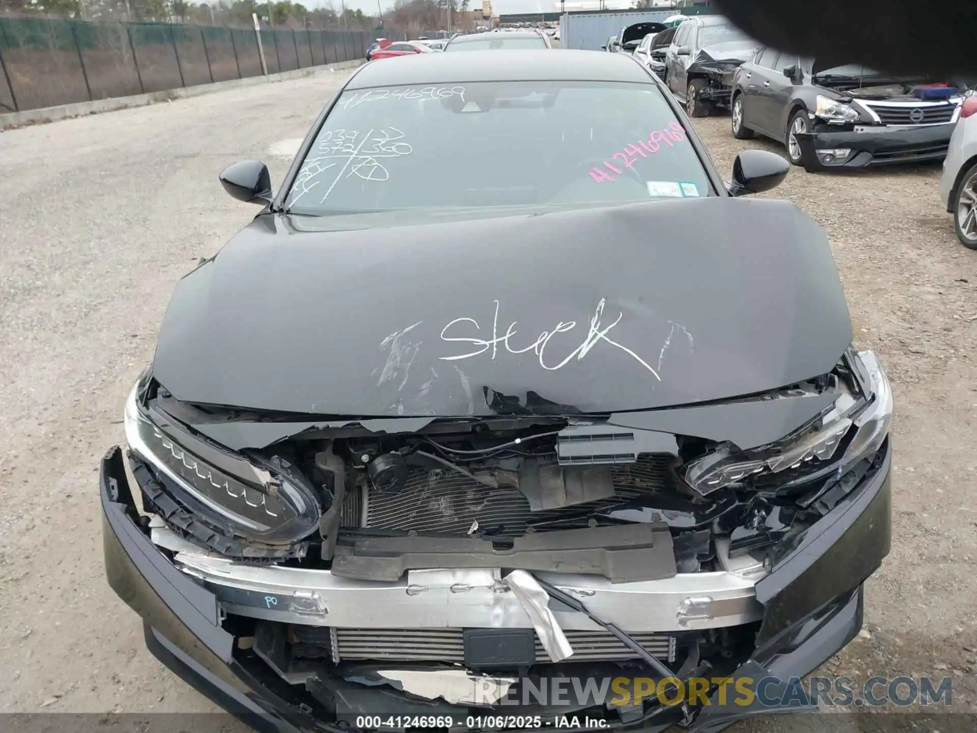 12 Photograph of a damaged car 1HGCV1F33NA051775 HONDA ACCORD 2022