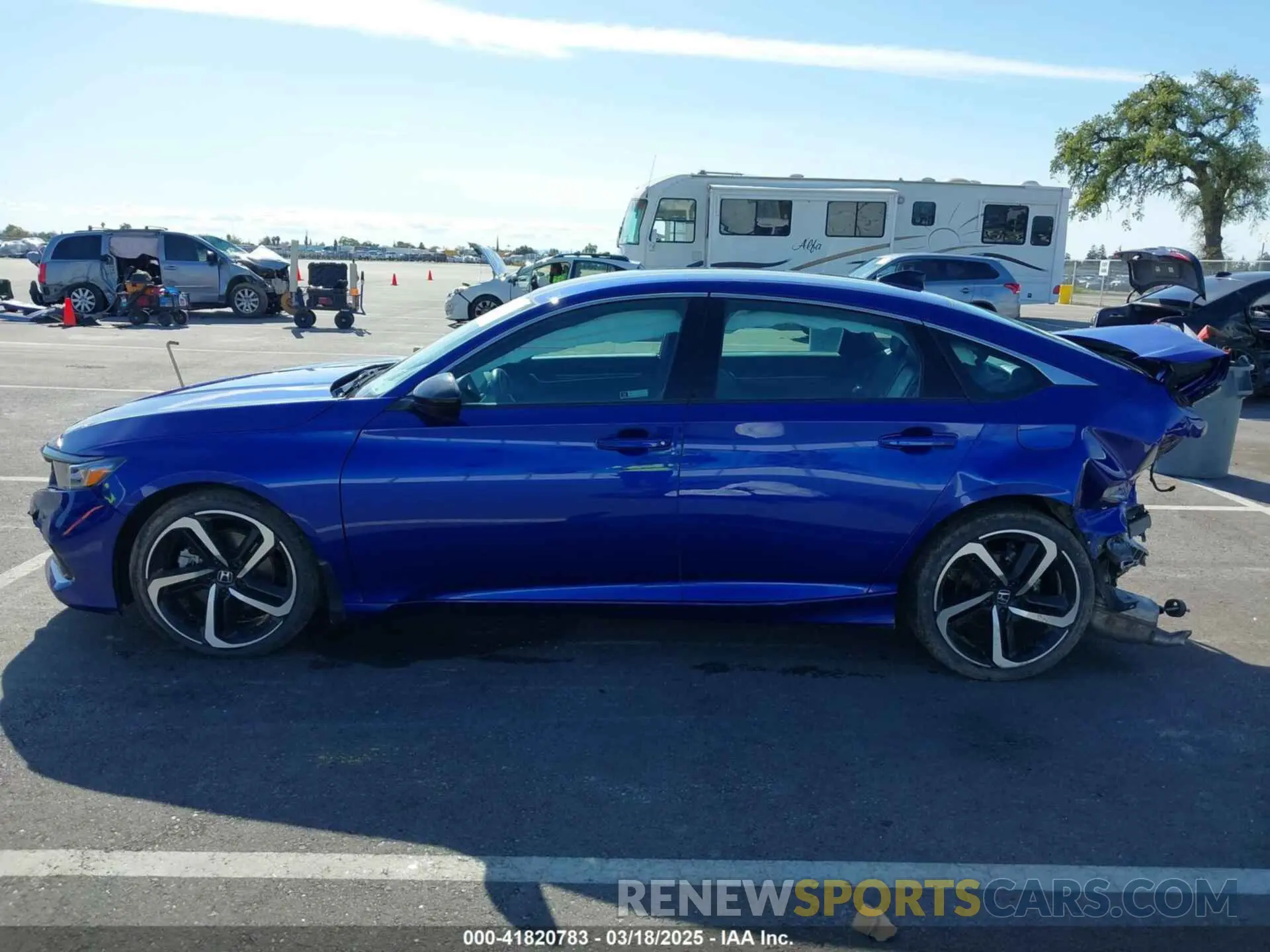 14 Photograph of a damaged car 1HGCV1F33NA055258 HONDA ACCORD 2022