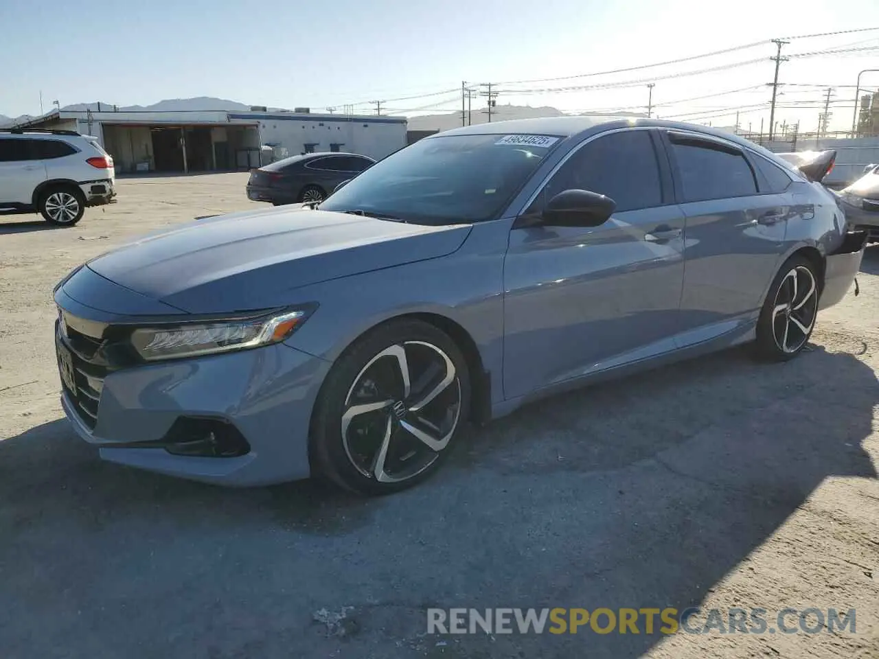 1 Photograph of a damaged car 1HGCV1F33NA078443 HONDA ACCORD 2022