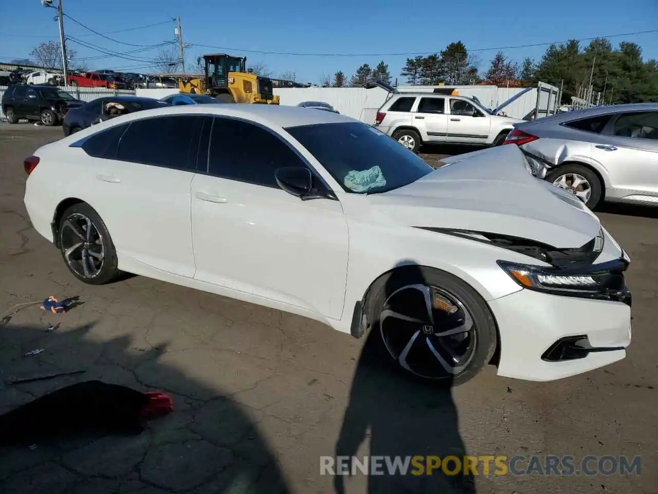 4 Photograph of a damaged car 1HGCV1F33NA079415 HONDA ACCORD 2022