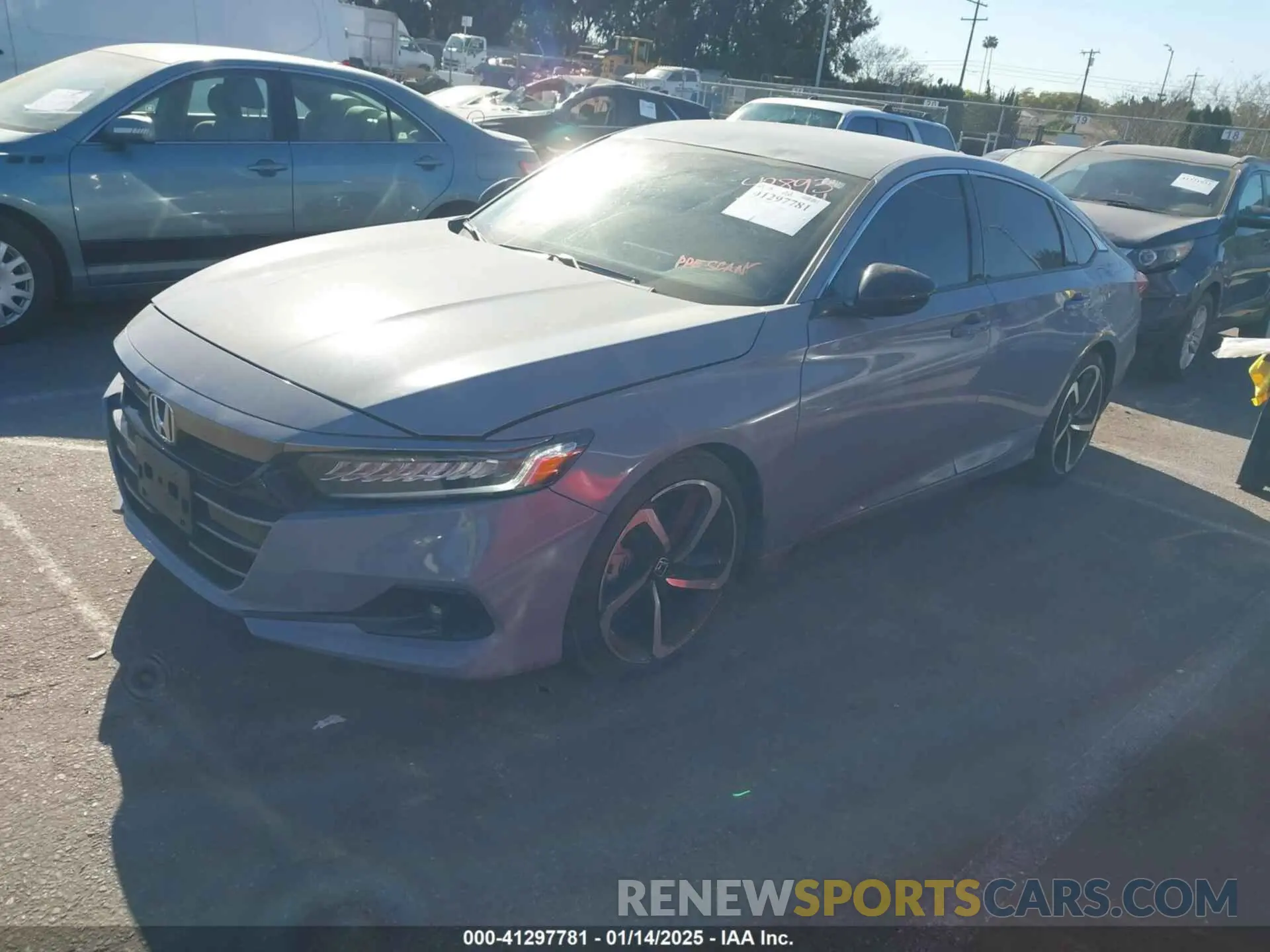 2 Photograph of a damaged car 1HGCV1F33NA084288 HONDA ACCORD 2022