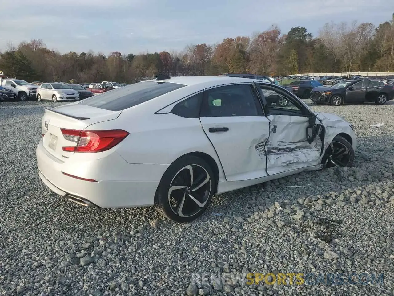 3 Photograph of a damaged car 1HGCV1F33NA099227 HONDA ACCORD 2022