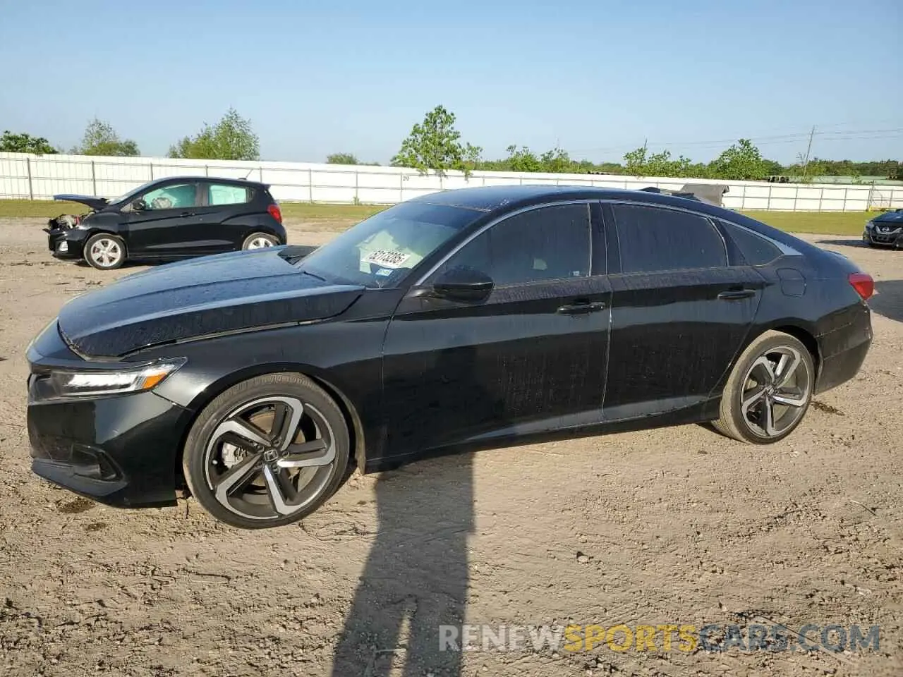 1 Photograph of a damaged car 1HGCV1F33NA108637 HONDA ACCORD 2022