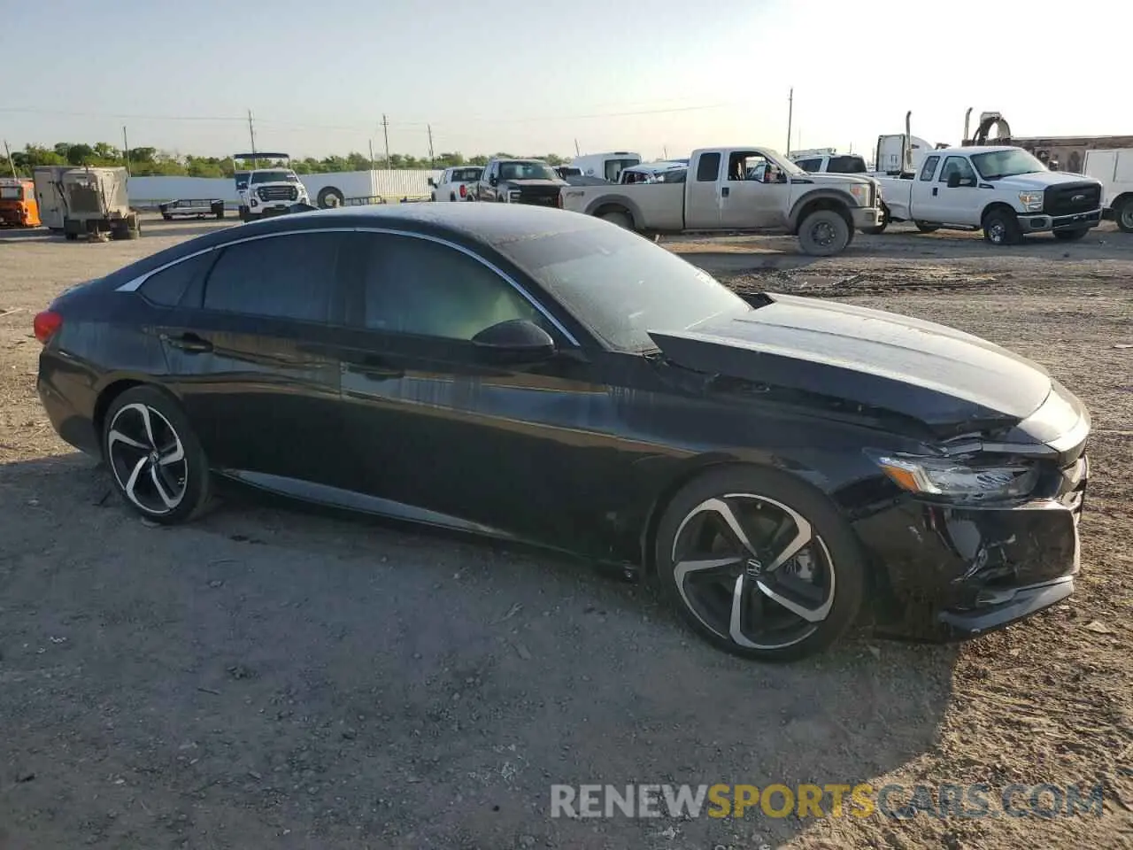 4 Photograph of a damaged car 1HGCV1F33NA108637 HONDA ACCORD 2022