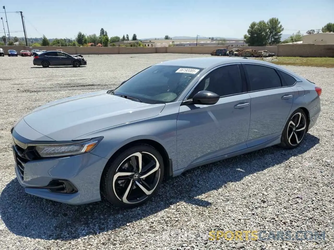 1 Photograph of a damaged car 1HGCV1F33NA108900 HONDA ACCORD 2022