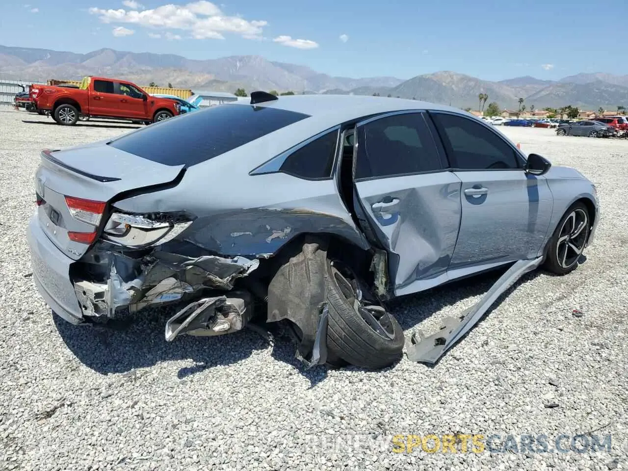 3 Photograph of a damaged car 1HGCV1F33NA108900 HONDA ACCORD 2022