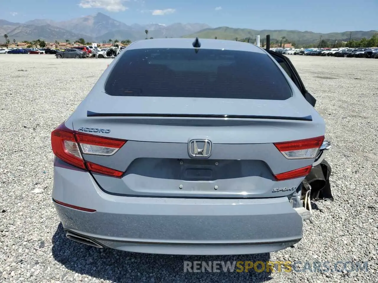 6 Photograph of a damaged car 1HGCV1F33NA108900 HONDA ACCORD 2022