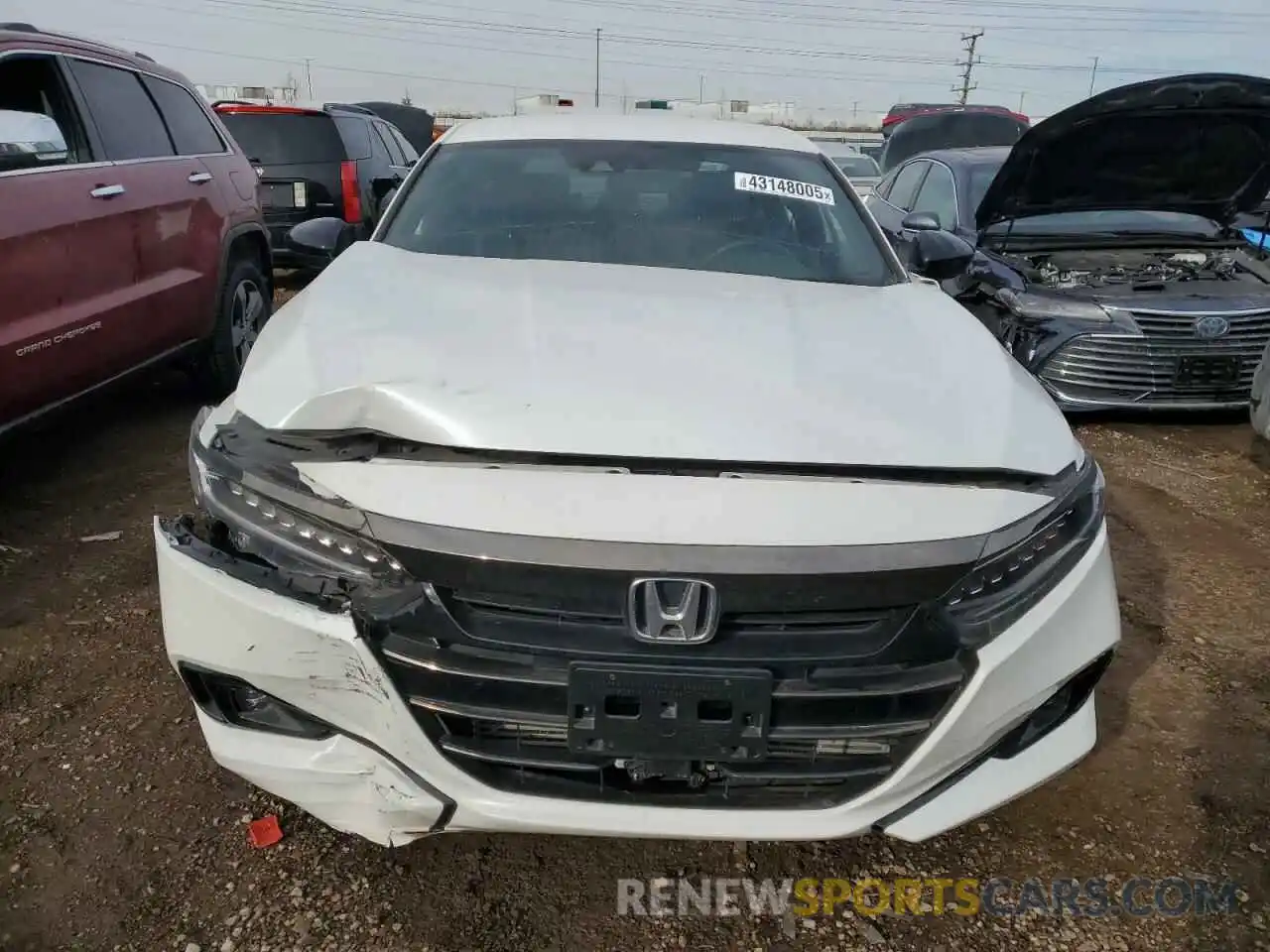 5 Photograph of a damaged car 1HGCV1F33NA113370 HONDA ACCORD 2022