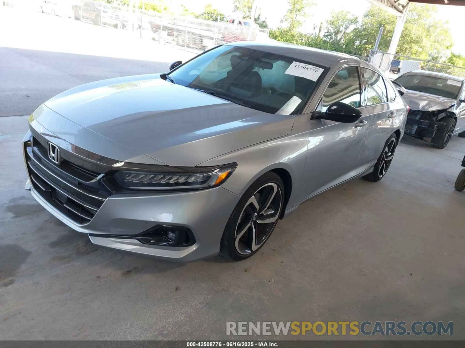 2 Photograph of a damaged car 1HGCV1F33NA114356 HONDA ACCORD 2022