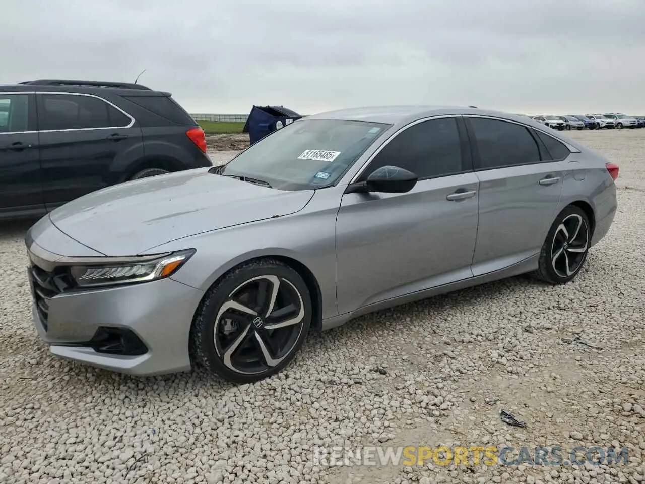 1 Photograph of a damaged car 1HGCV1F33NA116141 HONDA ACCORD 2022