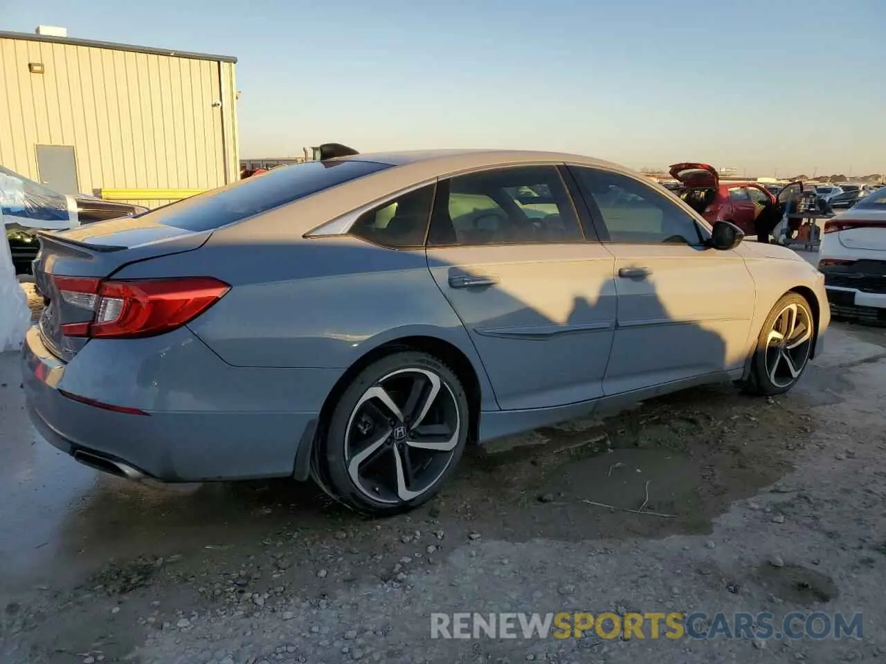 3 Photograph of a damaged car 1HGCV1F33NA121100 HONDA ACCORD 2022