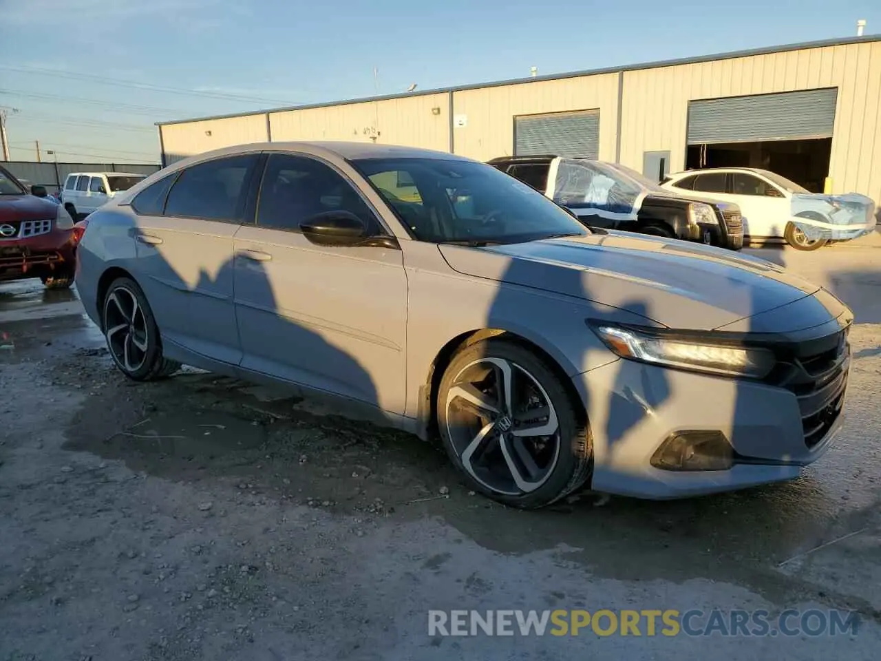 4 Photograph of a damaged car 1HGCV1F33NA121100 HONDA ACCORD 2022