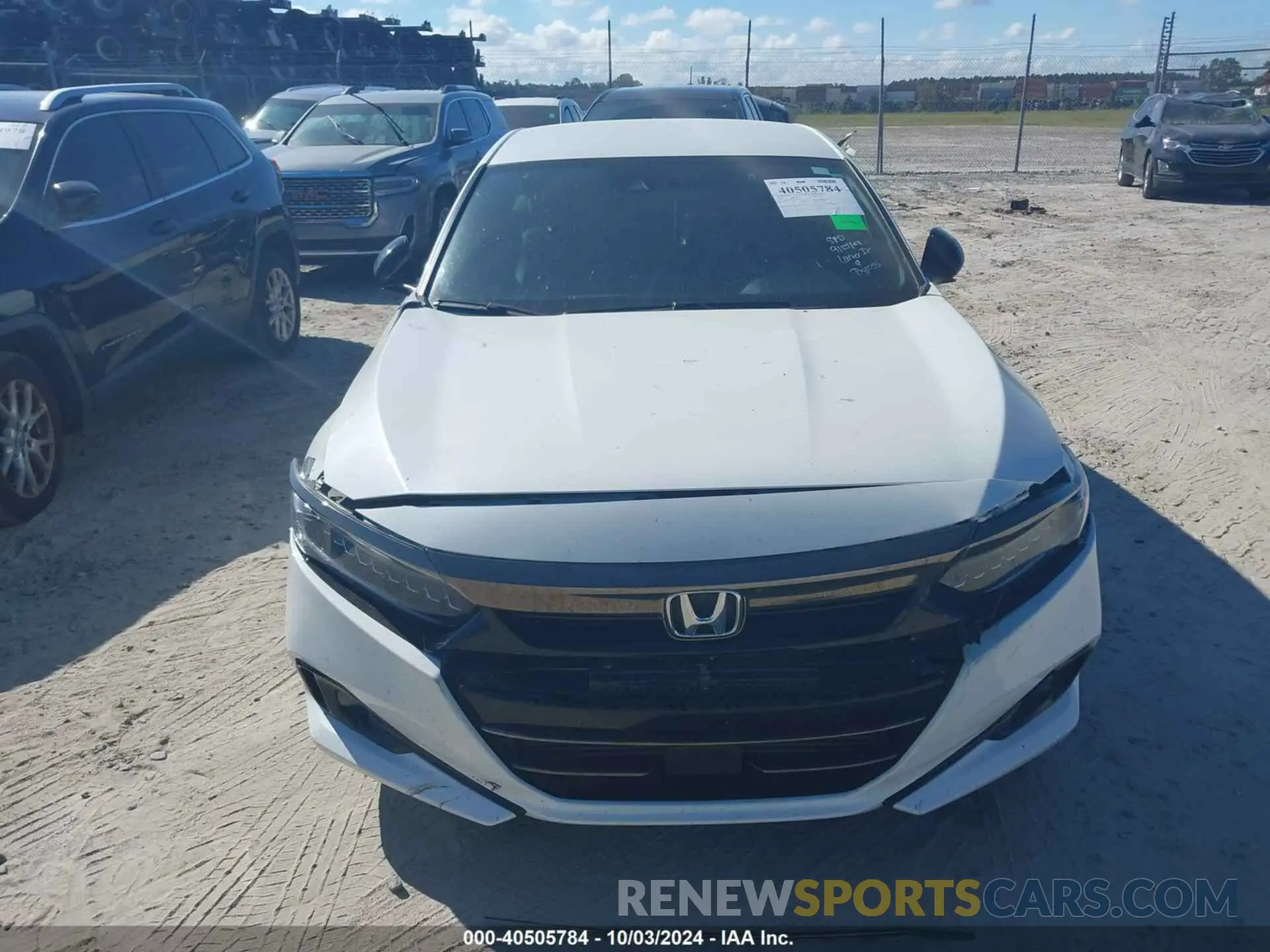 12 Photograph of a damaged car 1HGCV1F34NA001922 HONDA ACCORD 2022