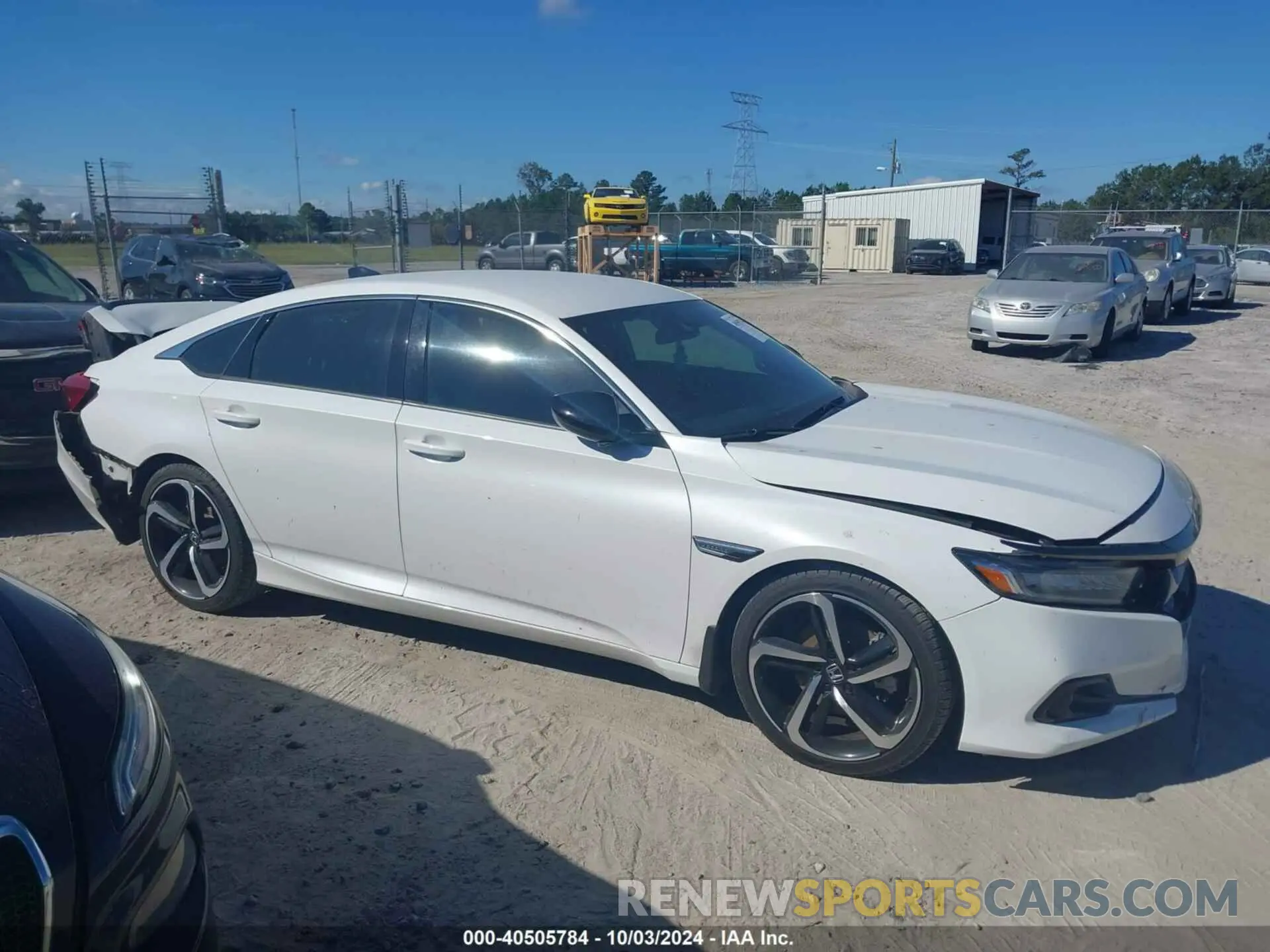13 Photograph of a damaged car 1HGCV1F34NA001922 HONDA ACCORD 2022