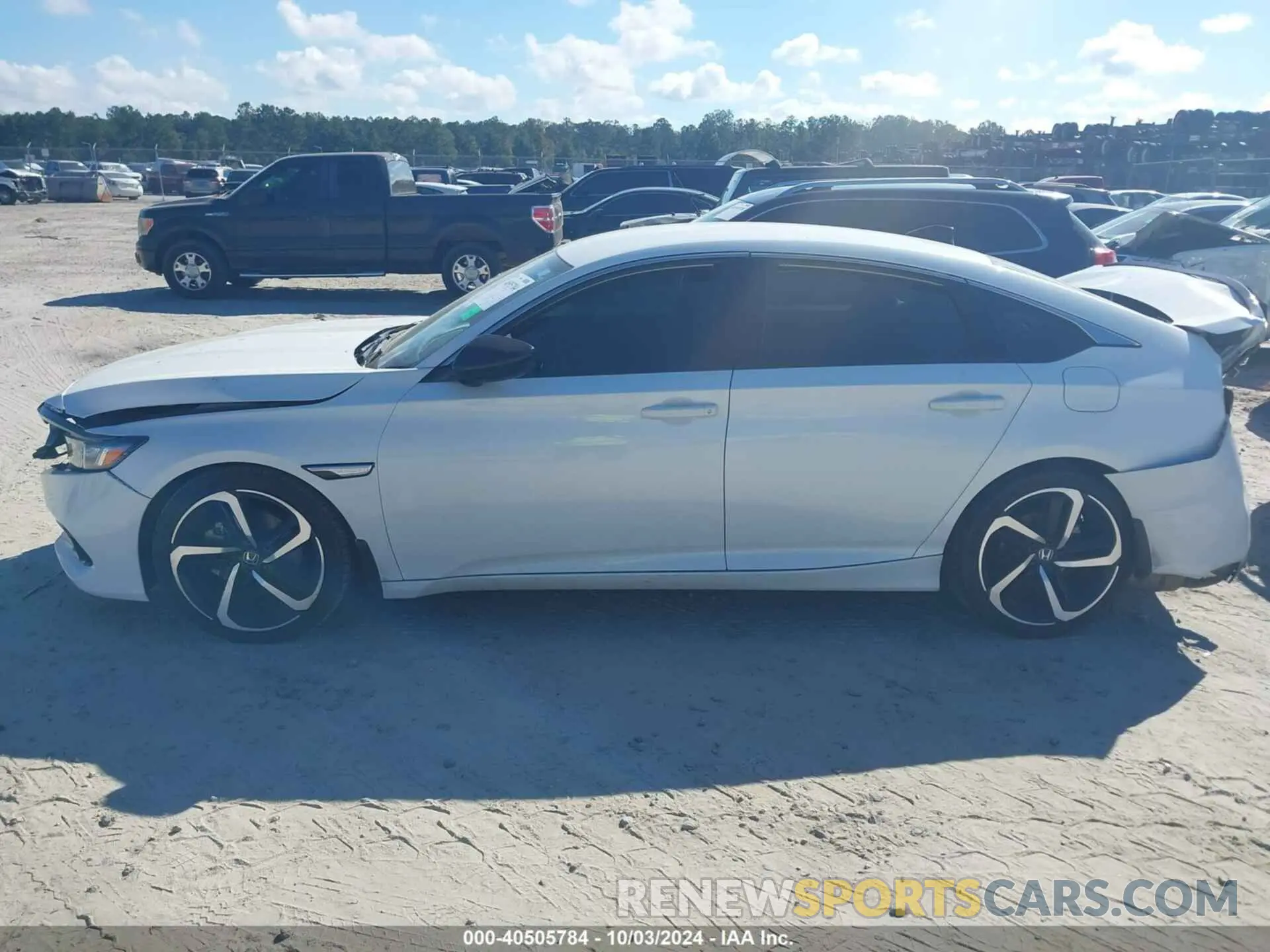 14 Photograph of a damaged car 1HGCV1F34NA001922 HONDA ACCORD 2022