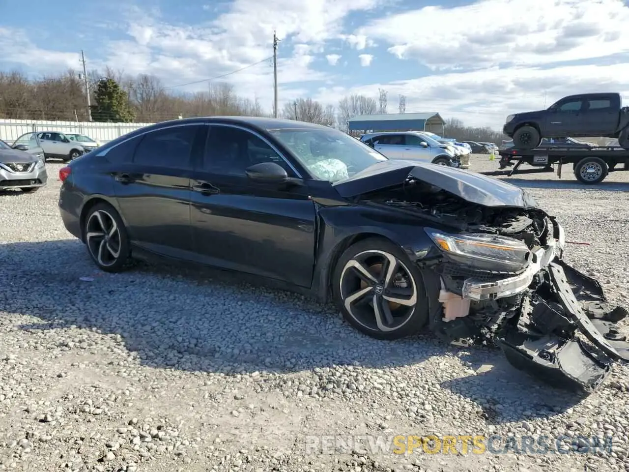 4 Photograph of a damaged car 1HGCV1F34NA012273 HONDA ACCORD 2022