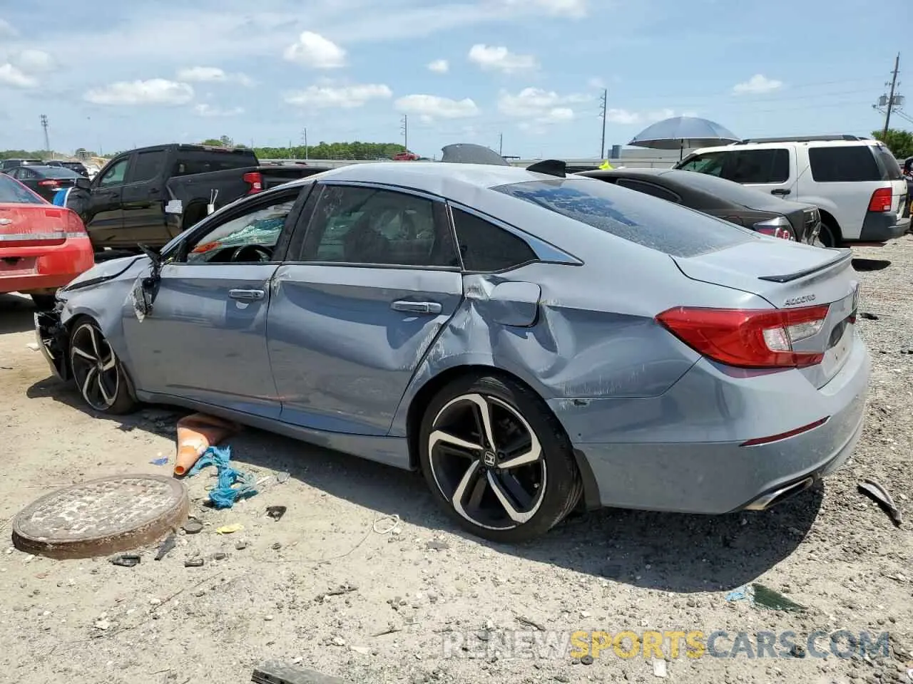 2 Photograph of a damaged car 1HGCV1F34NA022432 HONDA ACCORD 2022