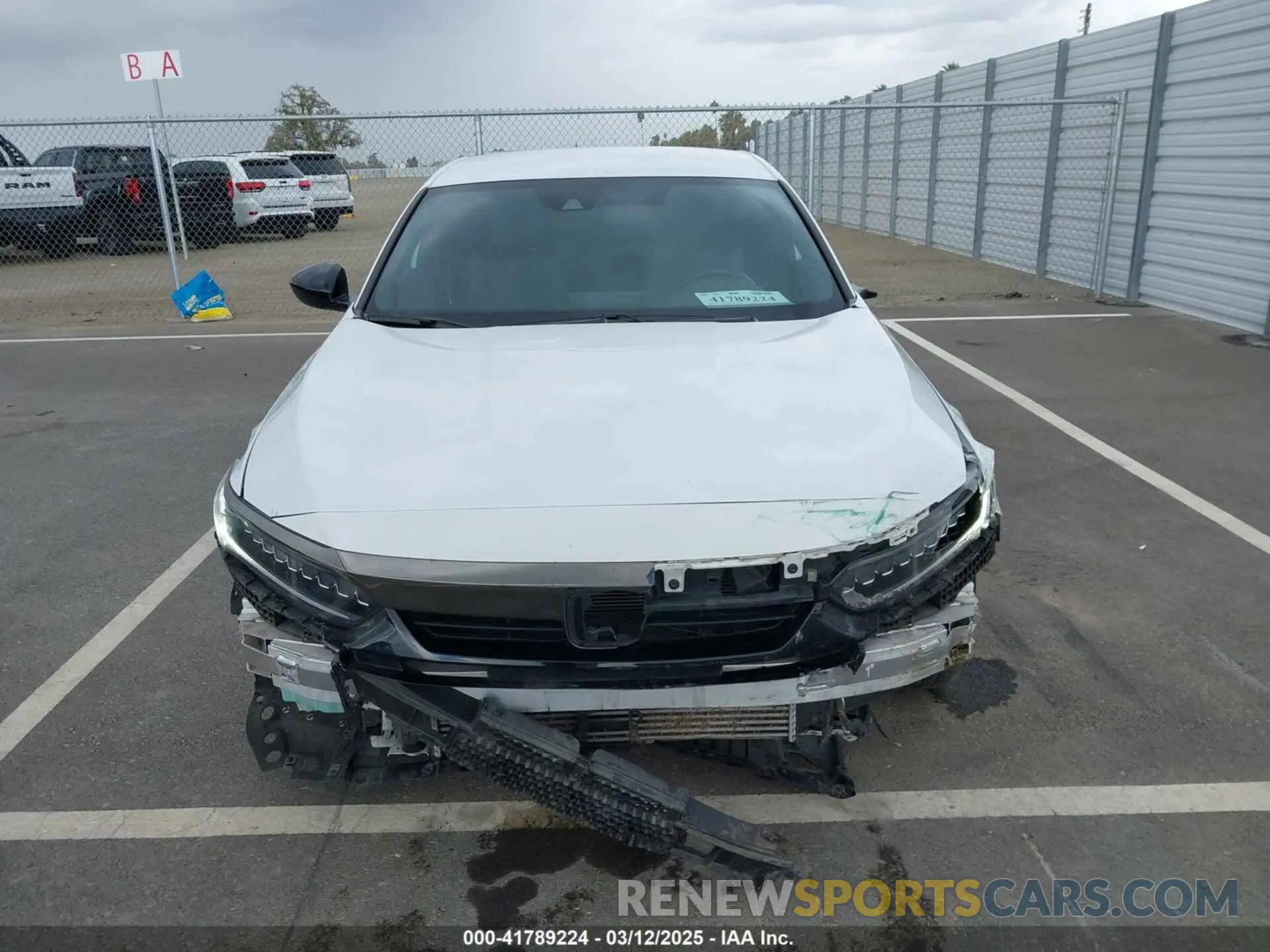 12 Photograph of a damaged car 1HGCV1F34NA025766 HONDA ACCORD 2022