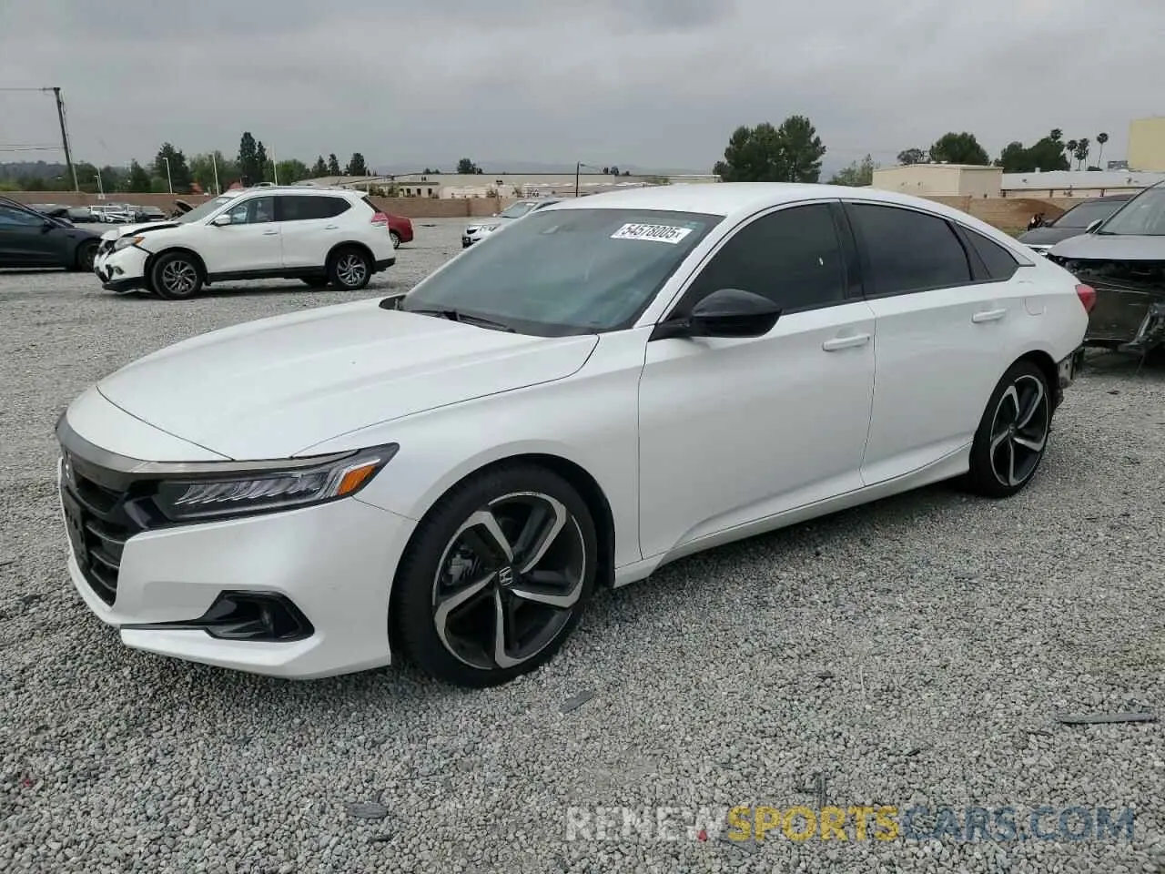 1 Photograph of a damaged car 1HGCV1F34NA036055 HONDA ACCORD 2022