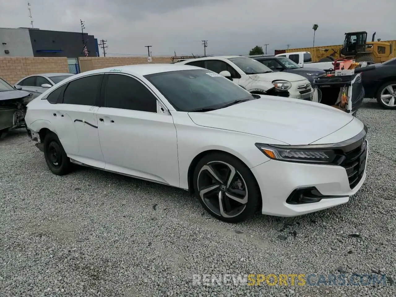 4 Photograph of a damaged car 1HGCV1F34NA036055 HONDA ACCORD 2022