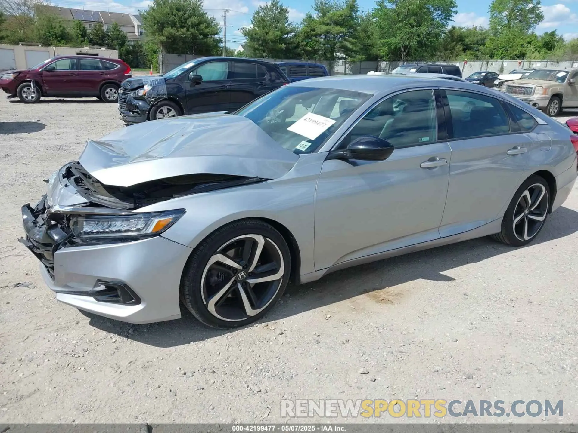 2 Photograph of a damaged car 1HGCV1F34NA039716 HONDA ACCORD 2022
