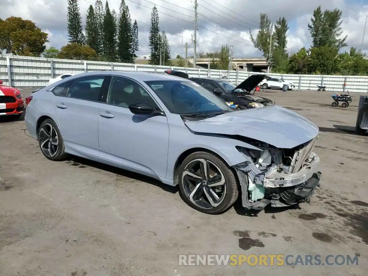 4 Photograph of a damaged car 1HGCV1F34NA040560 HONDA ACCORD 2022