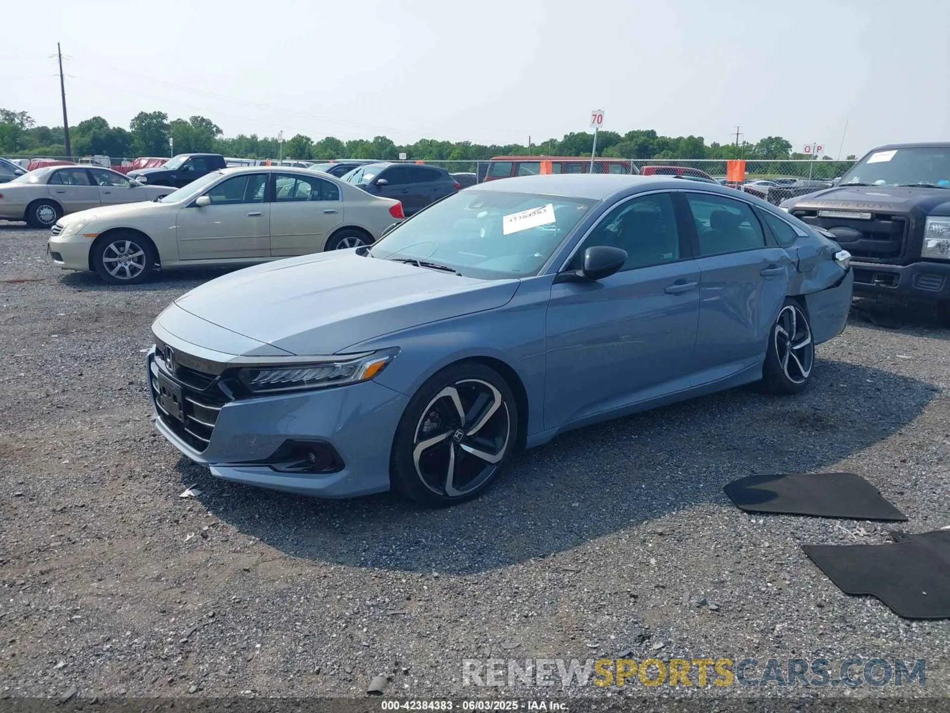 2 Photograph of a damaged car 1HGCV1F34NA042728 HONDA ACCORD 2022