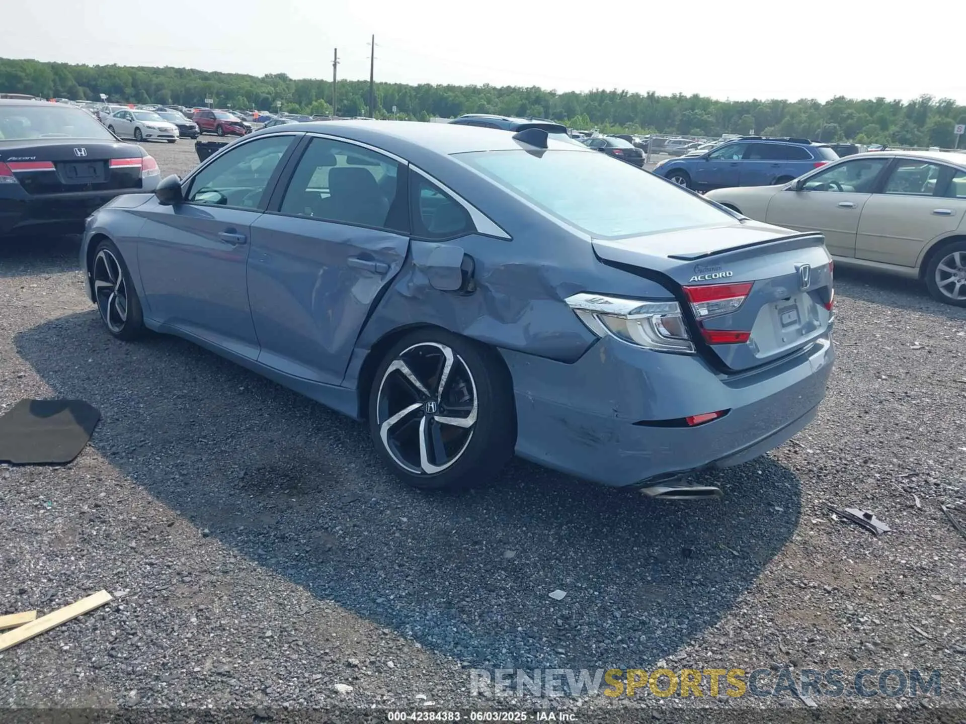 3 Photograph of a damaged car 1HGCV1F34NA042728 HONDA ACCORD 2022