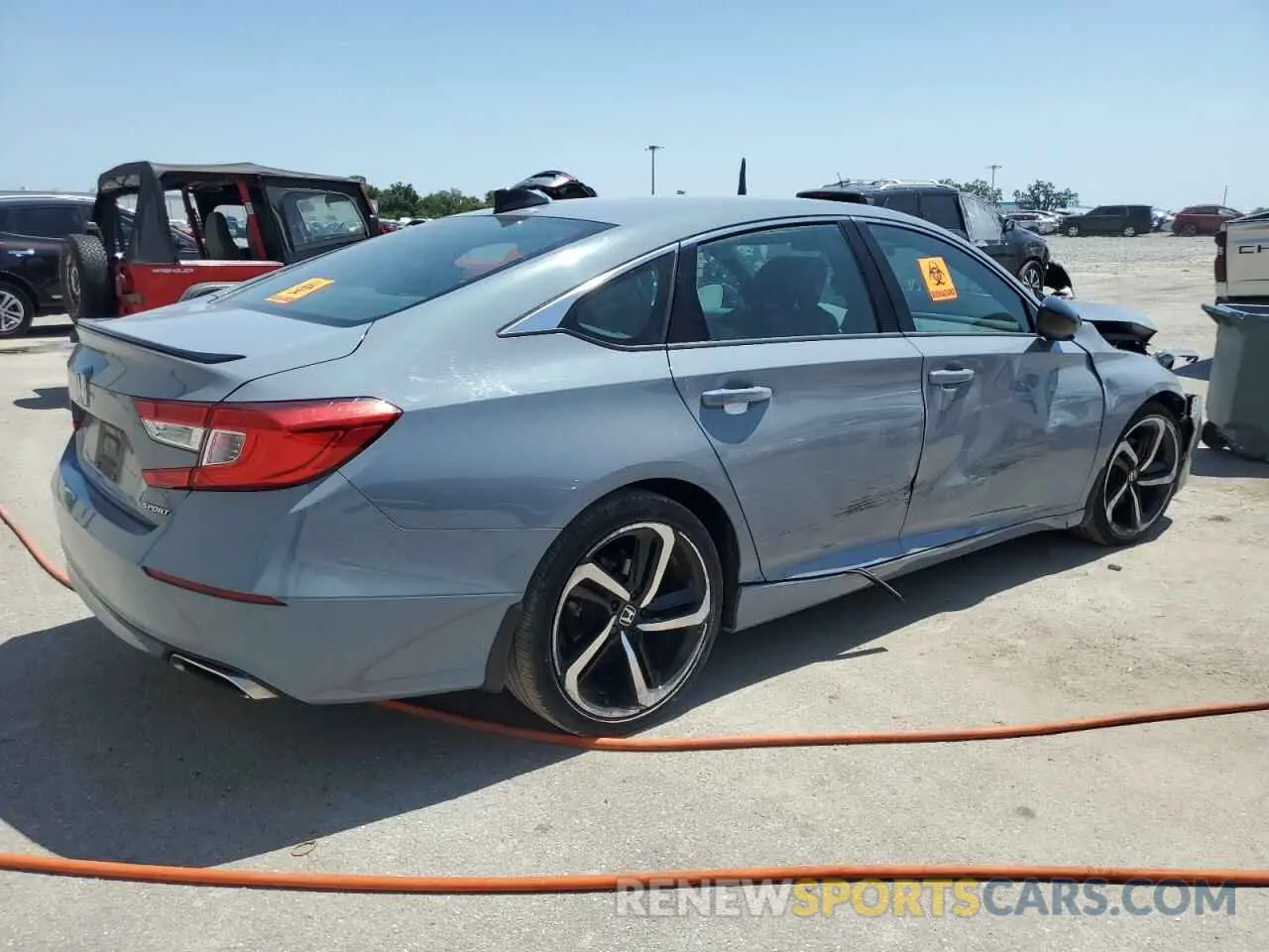 3 Photograph of a damaged car 1HGCV1F34NA044771 HONDA ACCORD 2022