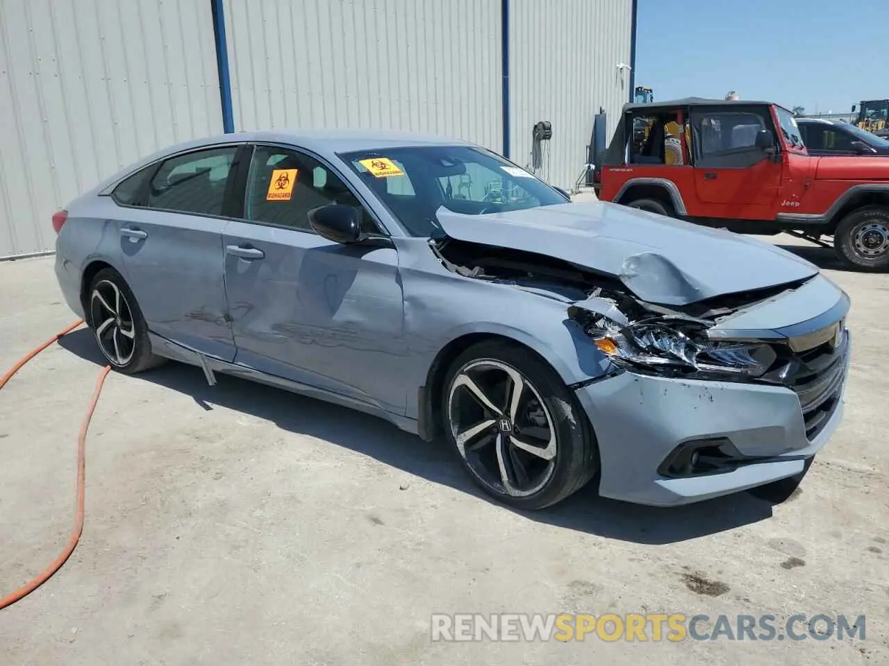 4 Photograph of a damaged car 1HGCV1F34NA044771 HONDA ACCORD 2022