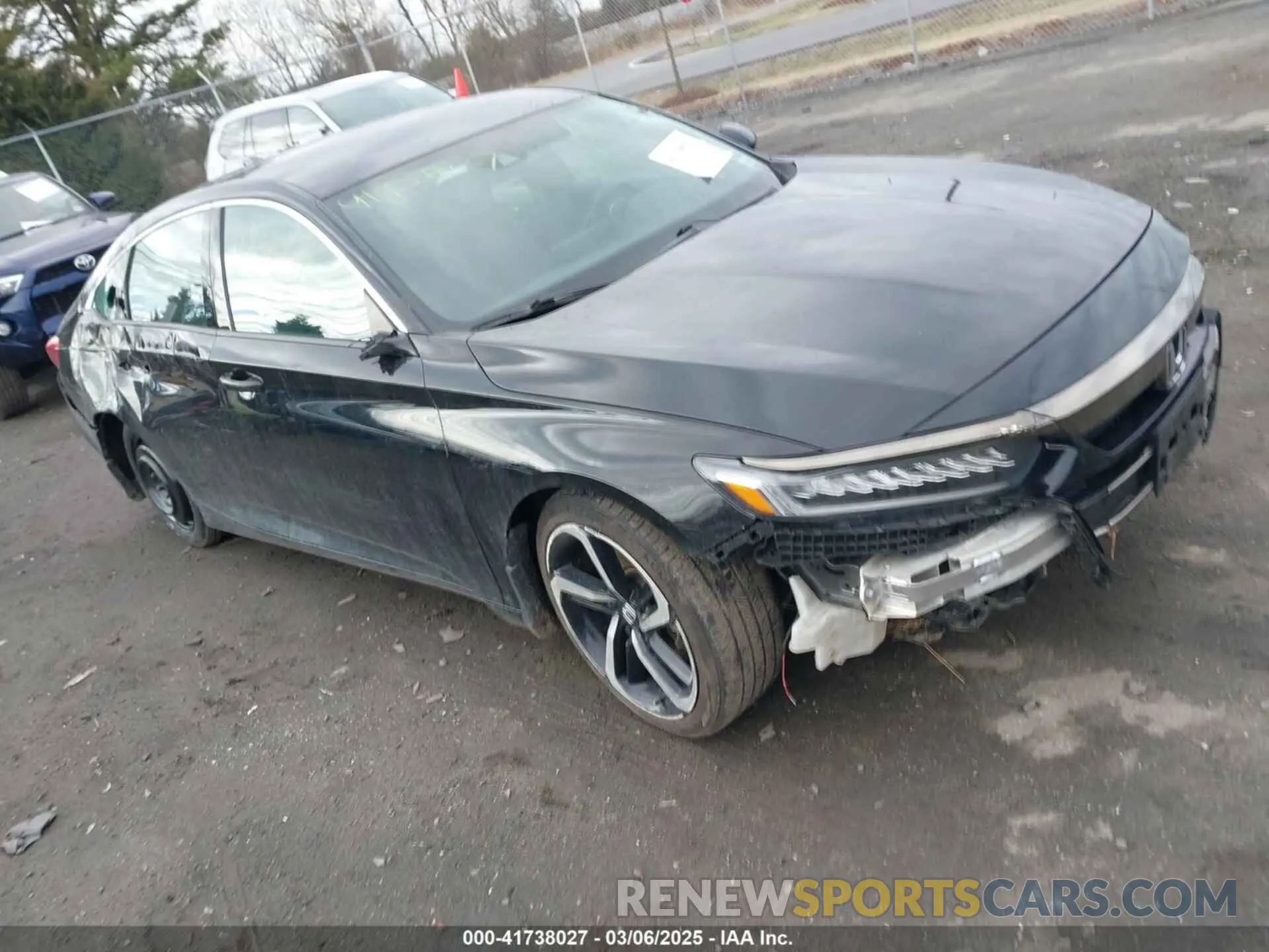 1 Photograph of a damaged car 1HGCV1F34NA046410 HONDA ACCORD 2022