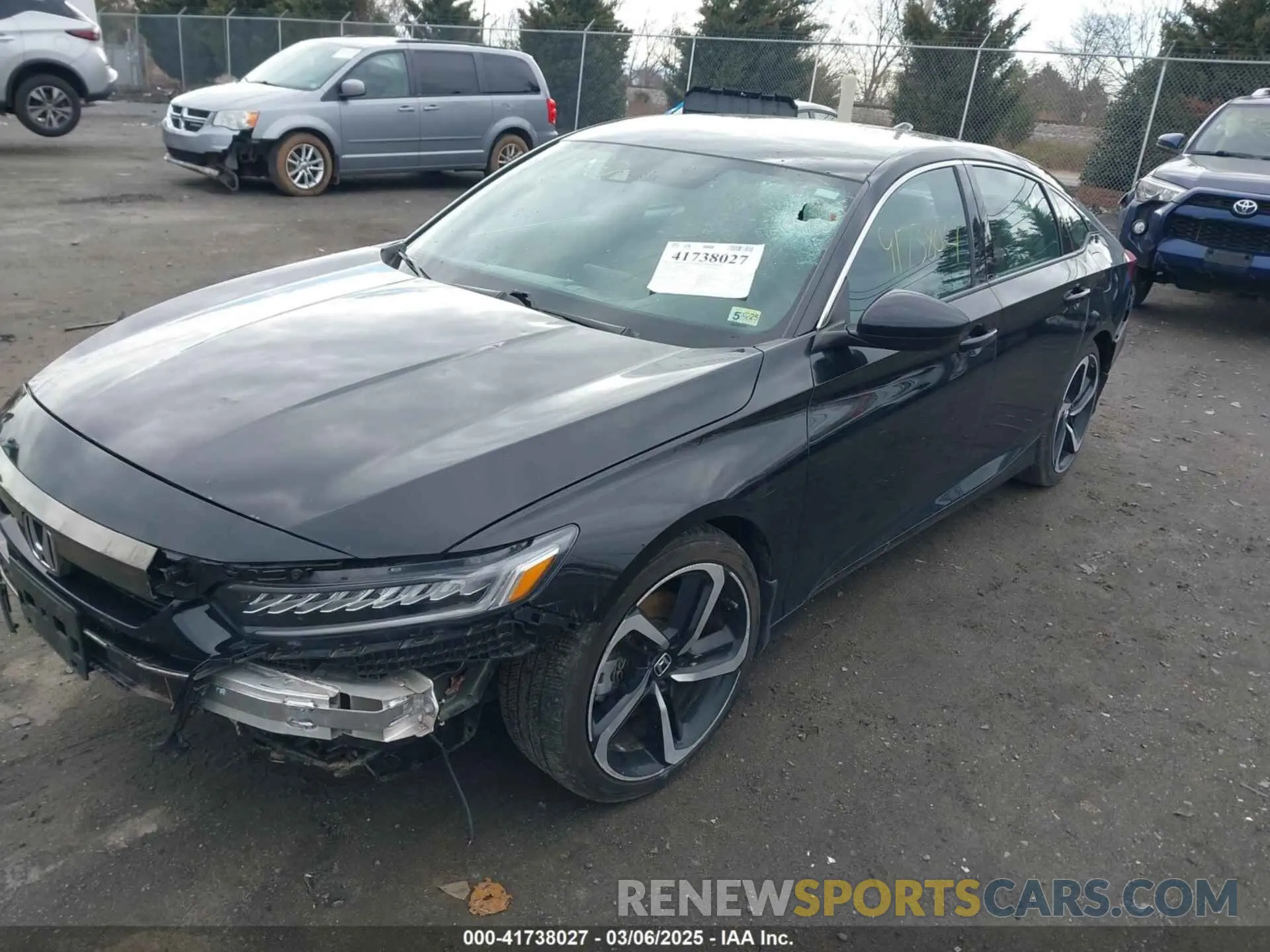 2 Photograph of a damaged car 1HGCV1F34NA046410 HONDA ACCORD 2022