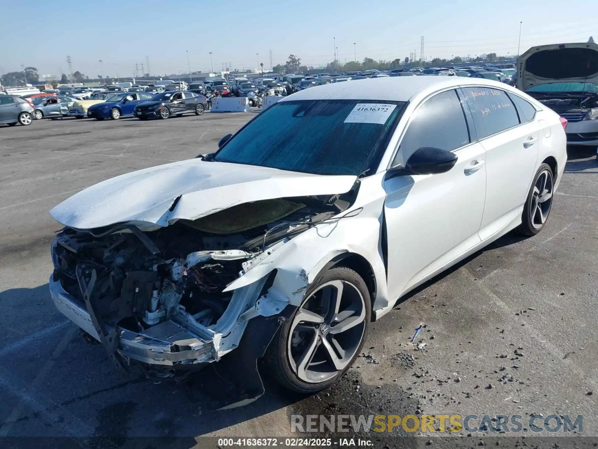 2 Photograph of a damaged car 1HGCV1F34NA052532 HONDA ACCORD 2022