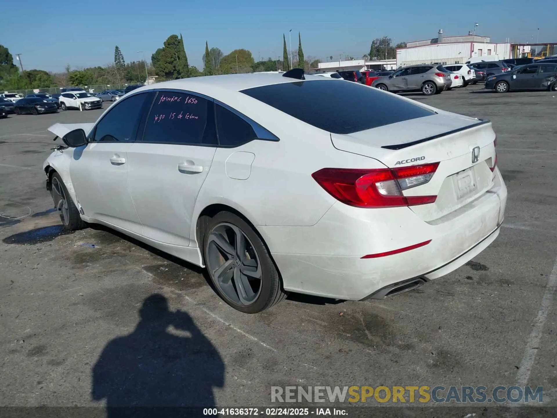 3 Photograph of a damaged car 1HGCV1F34NA052532 HONDA ACCORD 2022