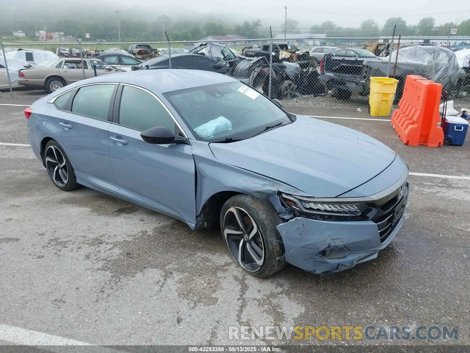 1 Photograph of a damaged car 1HGCV1F34NA064552 HONDA ACCORD 2022
