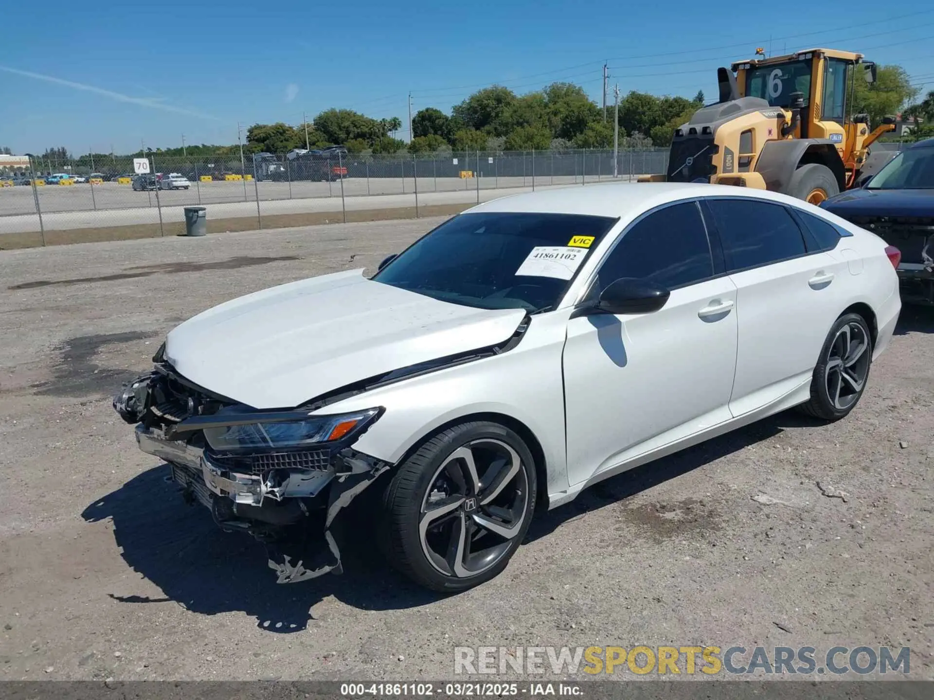 2 Photograph of a damaged car 1HGCV1F34NA067743 HONDA ACCORD 2022