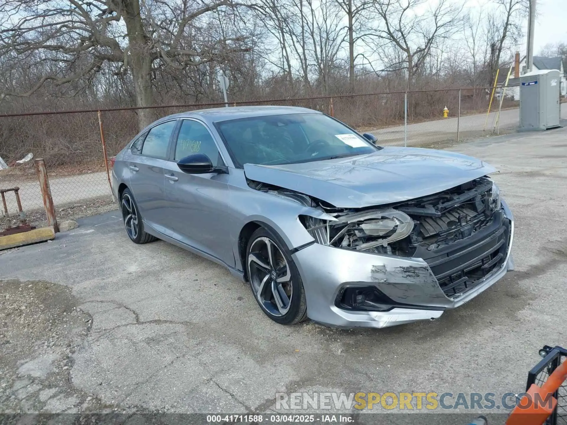 1 Photograph of a damaged car 1HGCV1F34NA073929 HONDA ACCORD 2022